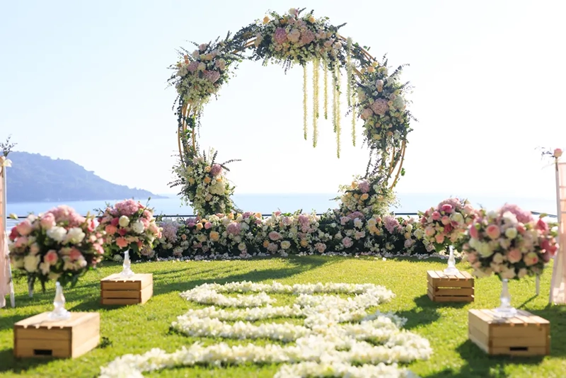 The cost of wedding decorations in Turkey
