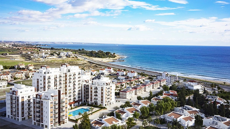 Explore the Allure of Beachfront Properties for Sale in Long Beach, North Cyprus