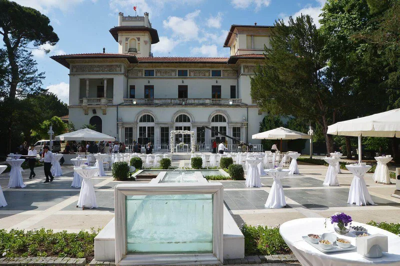 castle wedding at Khedive Palace (Hidiv Kasrı)