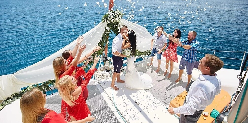 Benefits of having a yacht wedding in Turkey